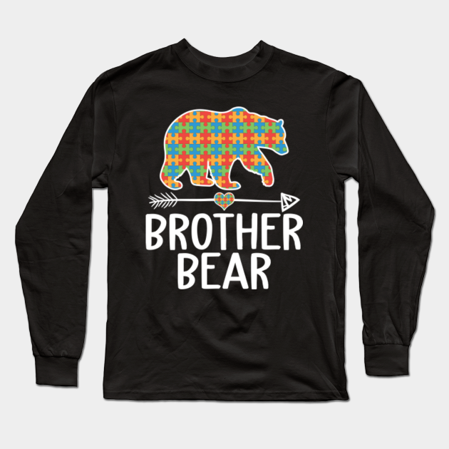 Brother Bear Puzzle Piece Autism Awareness Gift Autism Moms Dads brother-bear-puzzle-piece-autism-awareness-gift-autism-moms-dads